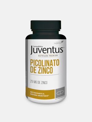 Juventus Premium Picolinato de Zinco - 60 Comprimidos